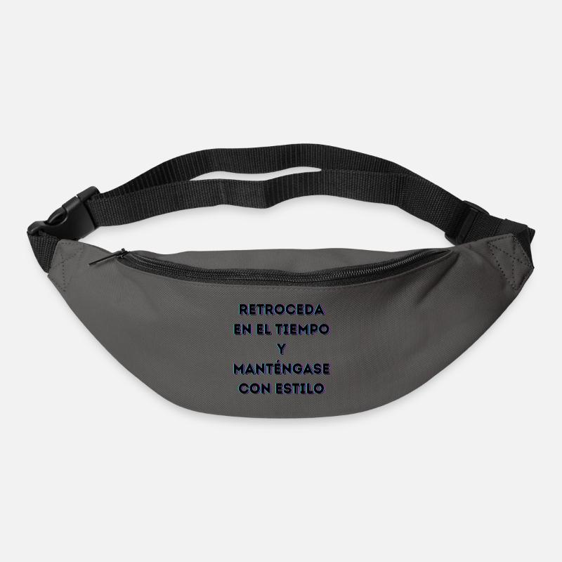 Retro Style Over Time - Bum bag - graphite grey