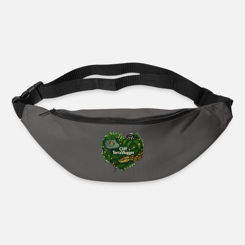 Cliff TerraVlogger Dschungel Herz - Gürteltasche - Graphite