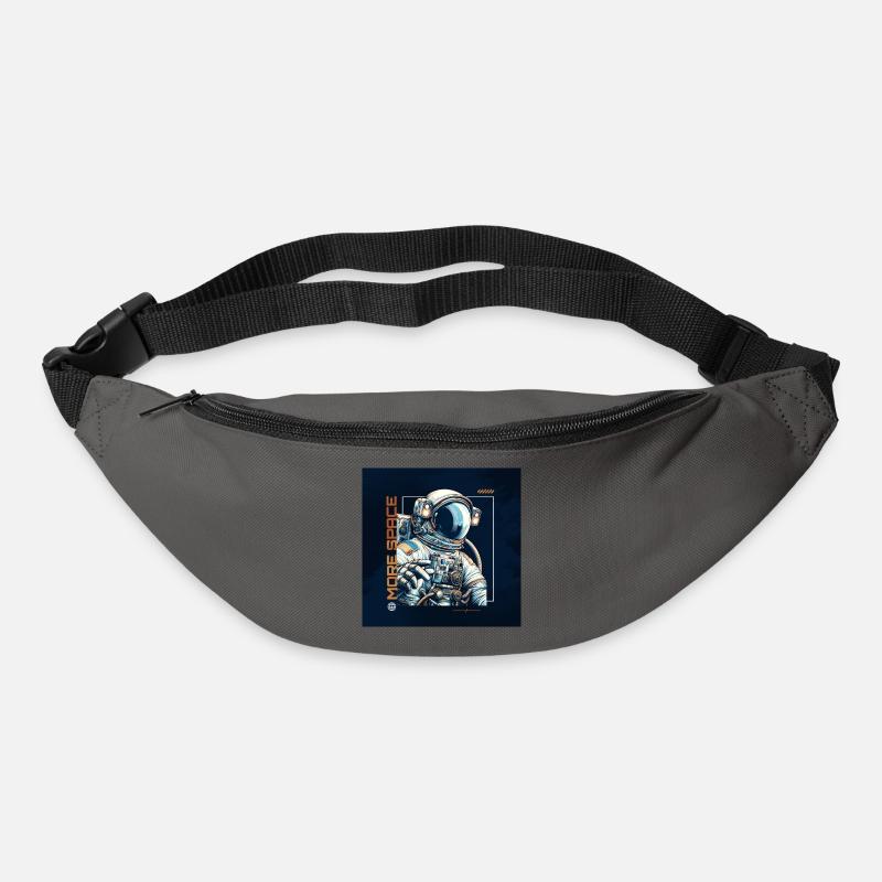 MORE SPACE - Bum bag - graphite grey