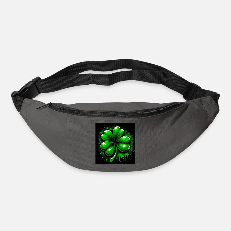 Four-leaf clover - Bum bag - graphite grey
