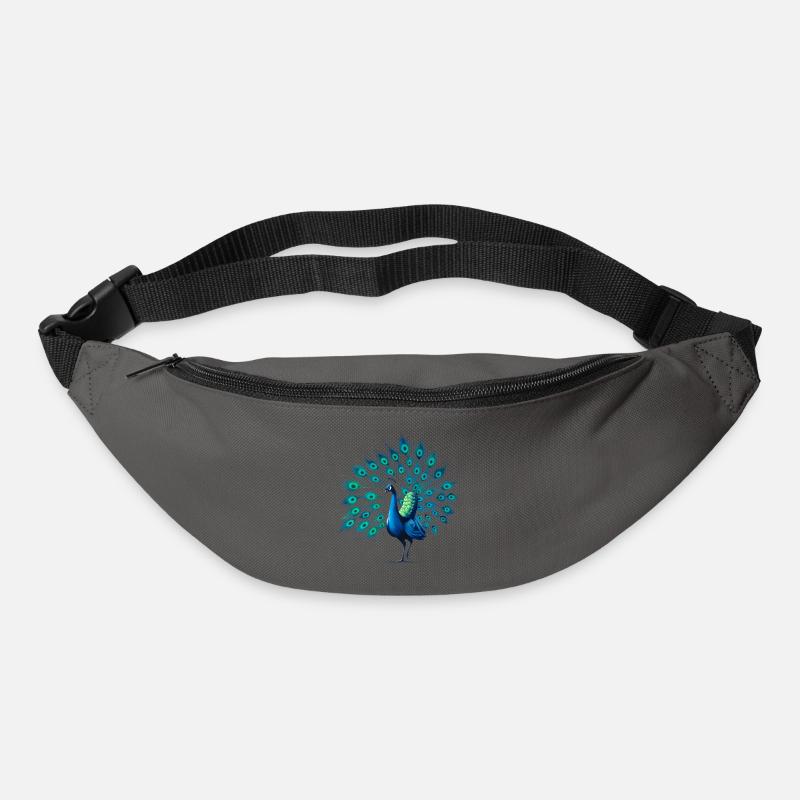 Pfau - Gürteltasche - Graphite