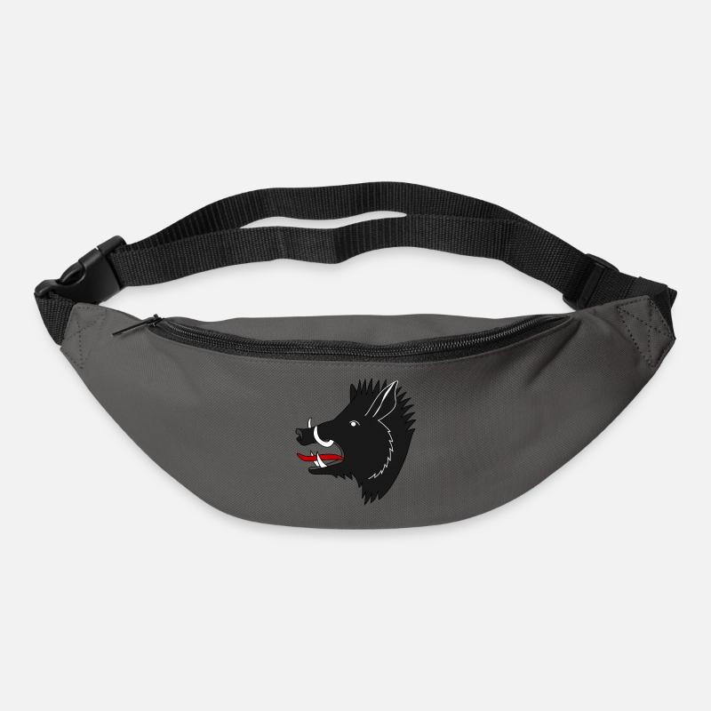 Wildschwein - Gürteltasche - Graphite