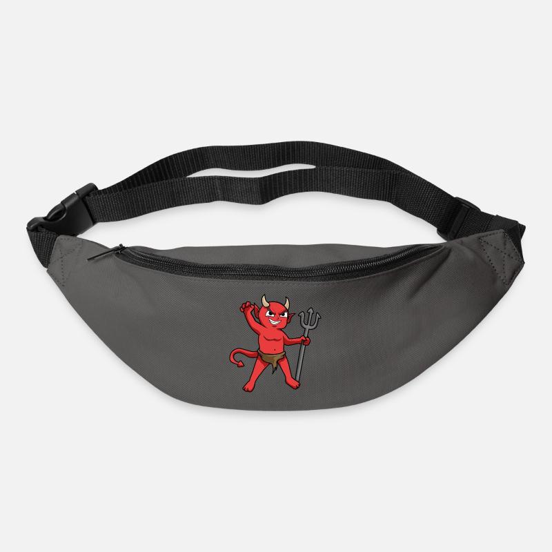 Dämon - Teufel - Gürteltasche - Graphite