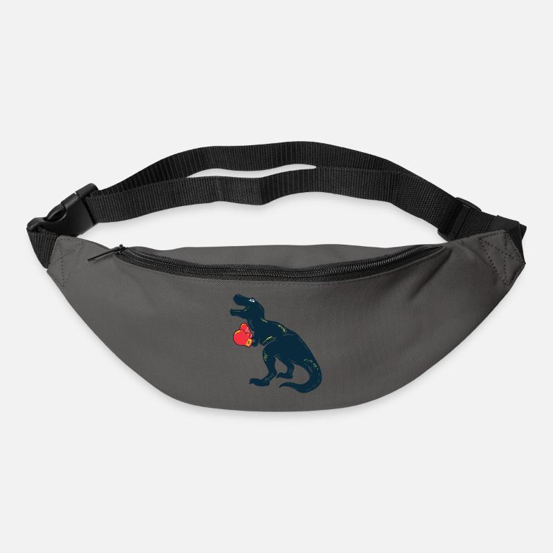 Dino Boxer Rex - Sac banane - gris graphite