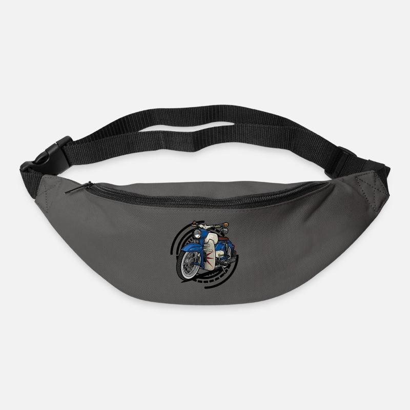 Sperber // Illustration - Gürteltasche - Graphite
