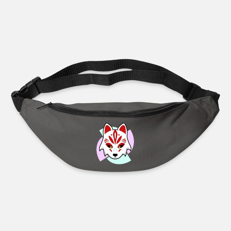 Kitsune Mask - Bum bag - graphite grey