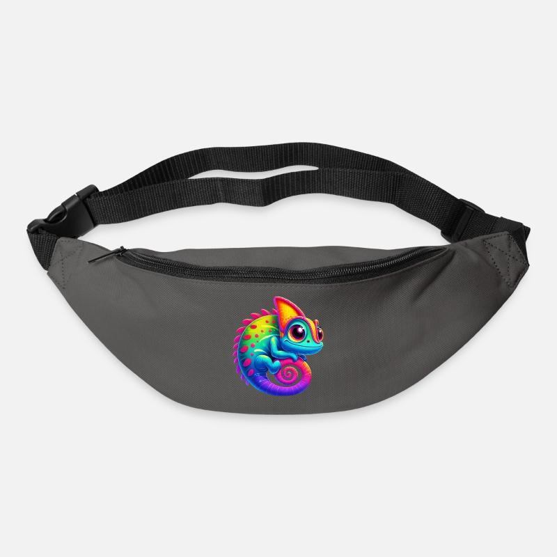 Caméléon - Sac banane - gris graphite