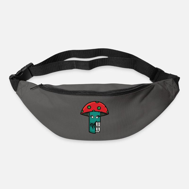 Échantillon de champignon - Sac banane - gris graphite