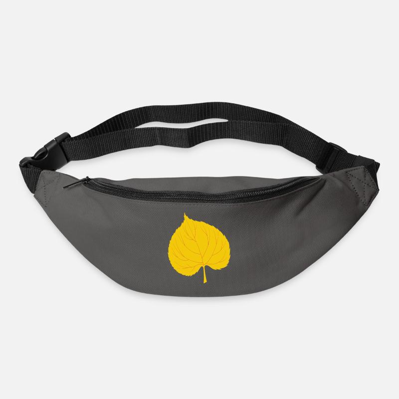 Linde Blatt - Gürteltasche - Graphite