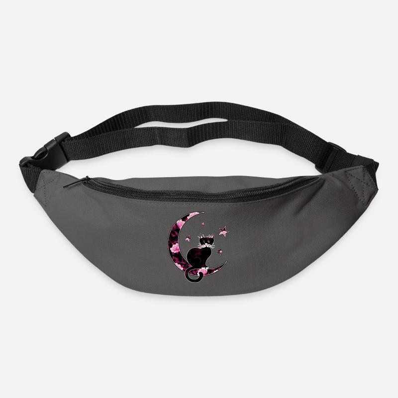 Katze - Gürteltasche - Graphite
