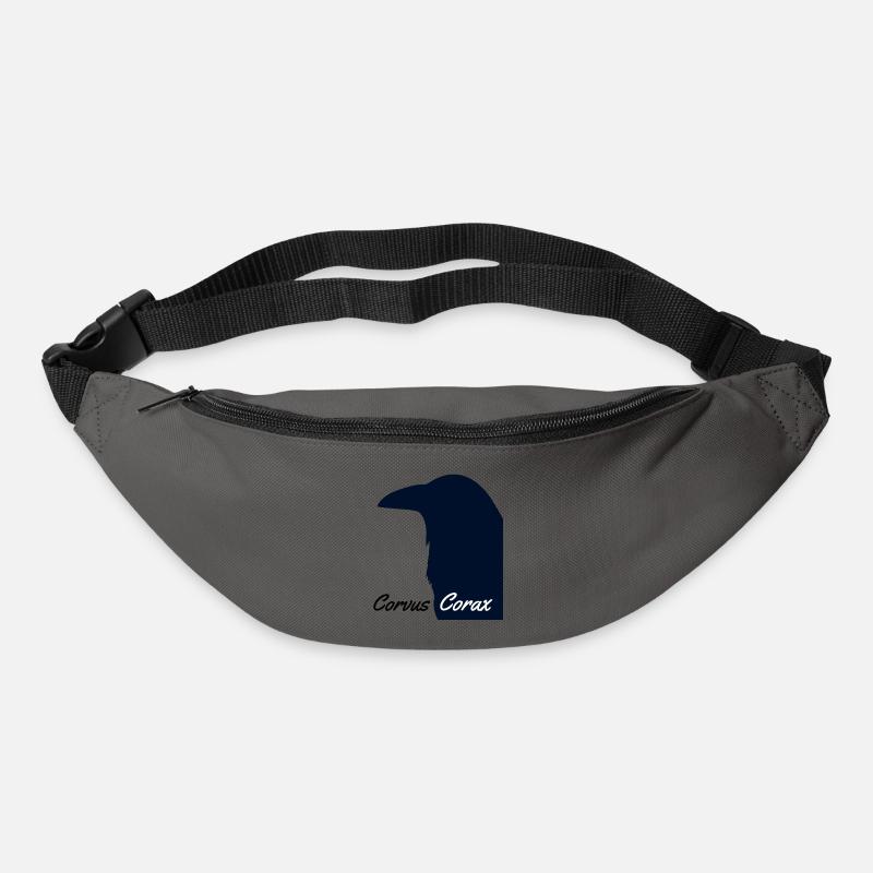 Corvus Corax - Sac banane - gris graphite