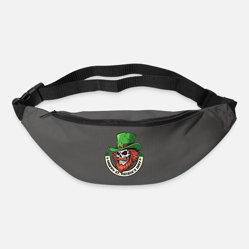 Irish Skull Vibes - Gürteltasche - Graphite