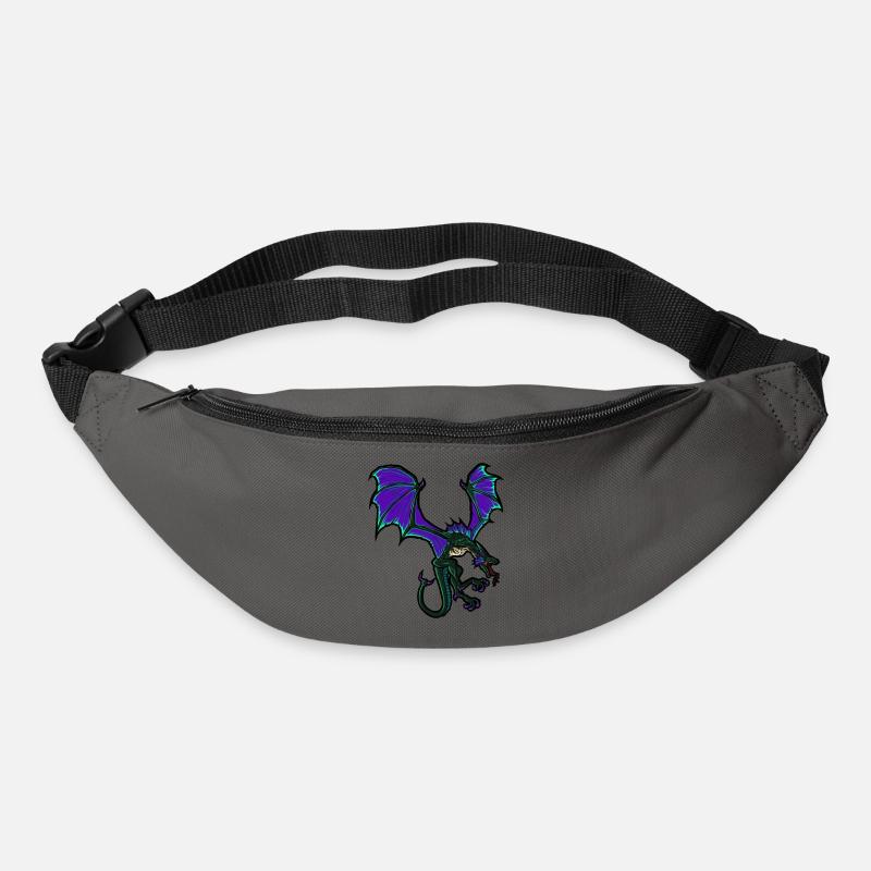 Drache - Gürteltasche - Graphite