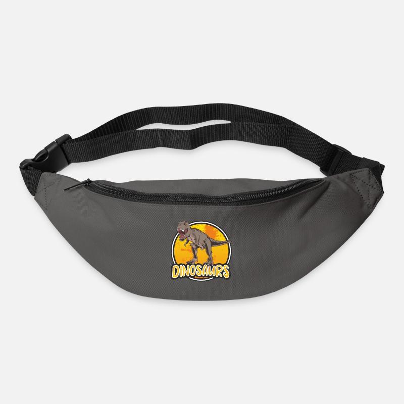 Dinosaurs - Bum bag - graphite grey