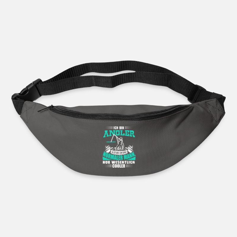 Ich bin Angler! - Gürteltasche - Graphite