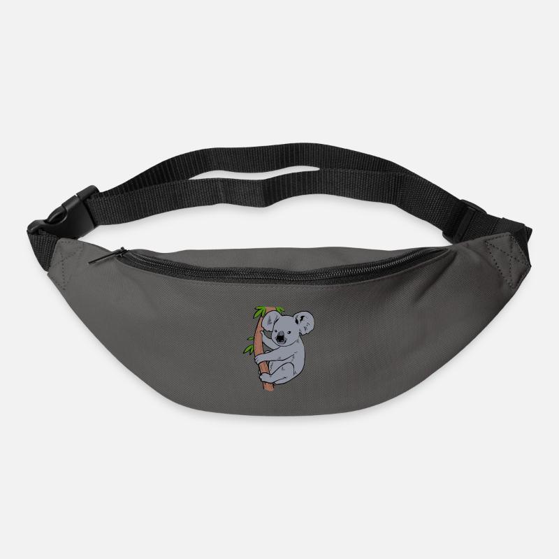 Koala - Sac banane - gris graphite