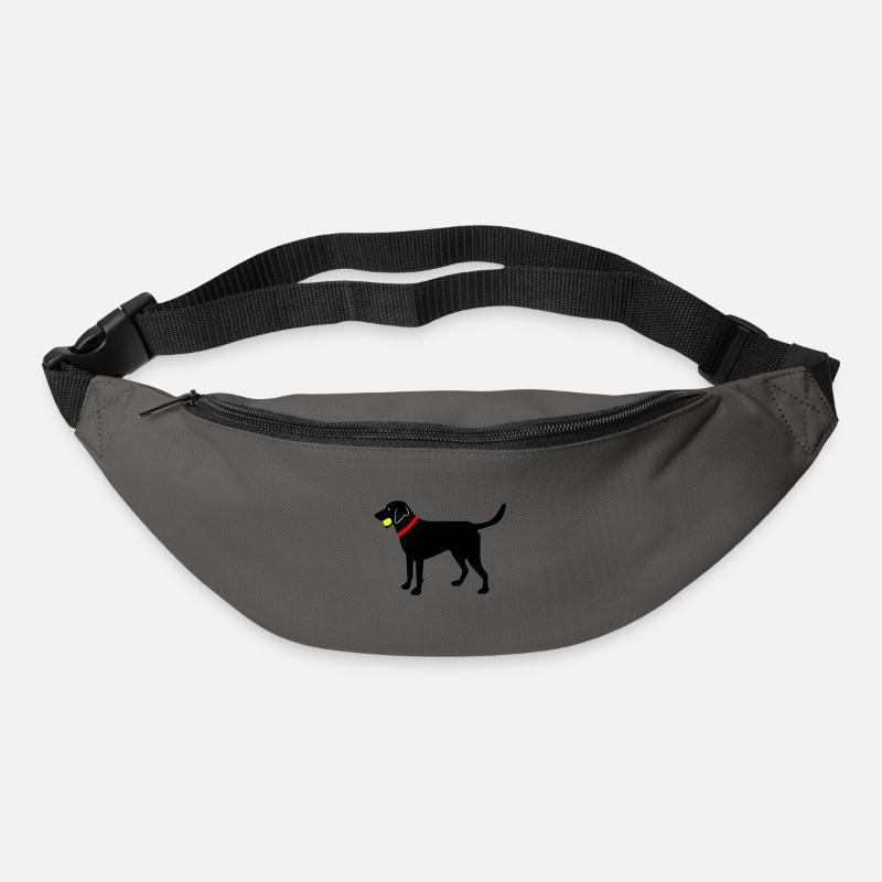 Labrador - Sac banane - gris graphite