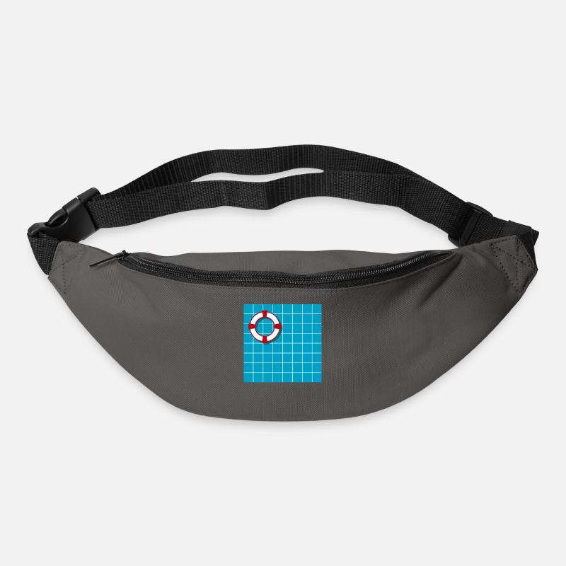 Swimming pool - Bum bag - graphite grey
