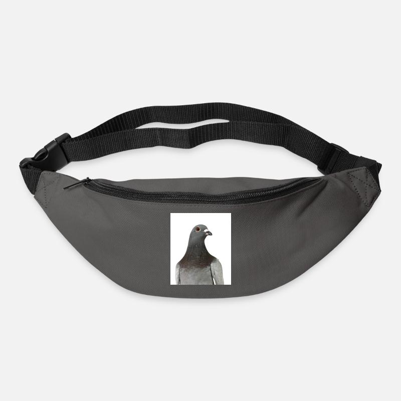 Taube. Pigeon - Gürteltasche - Graphite