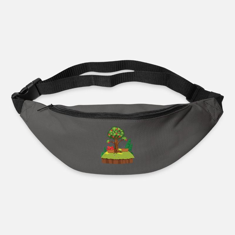 Der Apfelbaum - Gürteltasche - Graphite