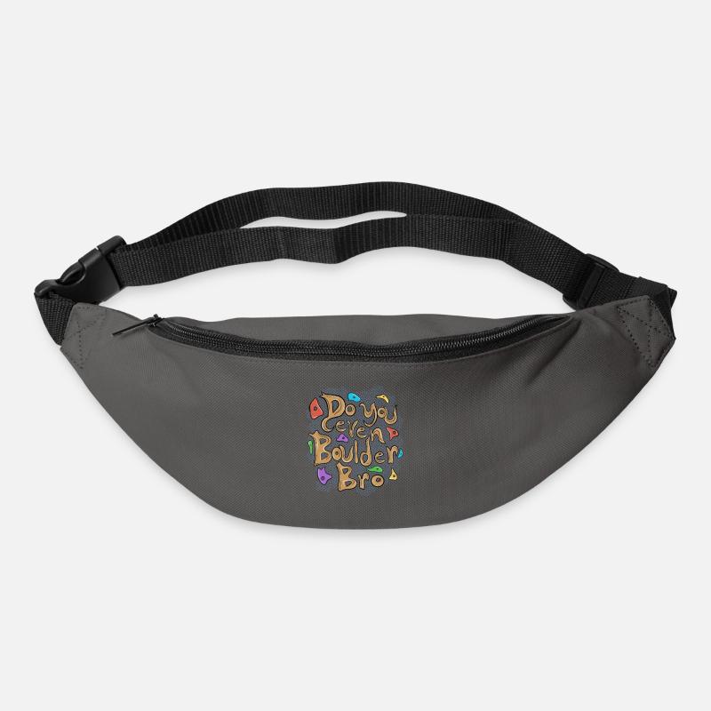 Do you even boulder bro 2 - Gürteltasche - Graphite