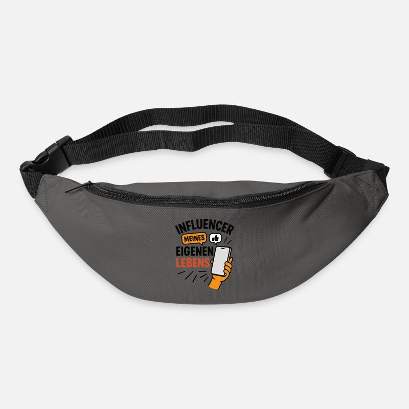 Influencer meines eigenen Lebens - Gürteltasche - Graphite
