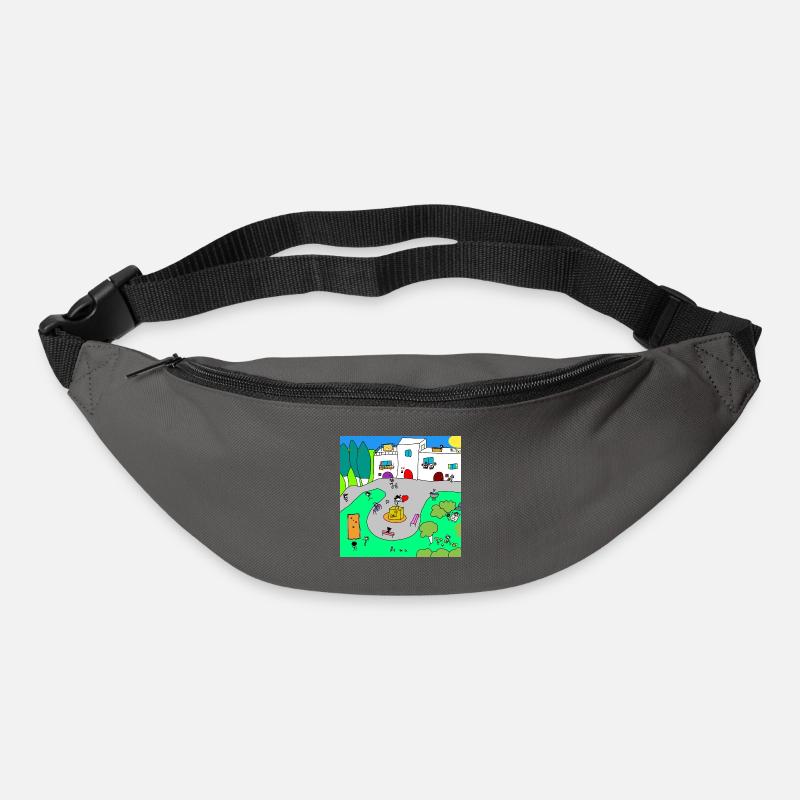 Dorf Kuoro - Gürteltasche - Graphite