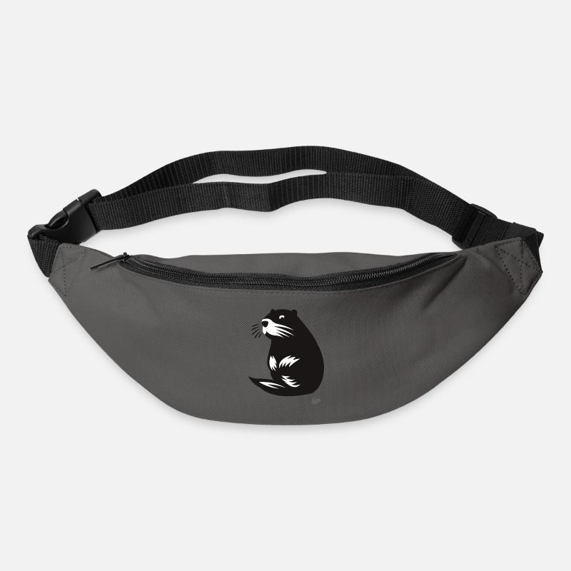 Ein einfacher Bieber - Gürteltasche - Graphite
