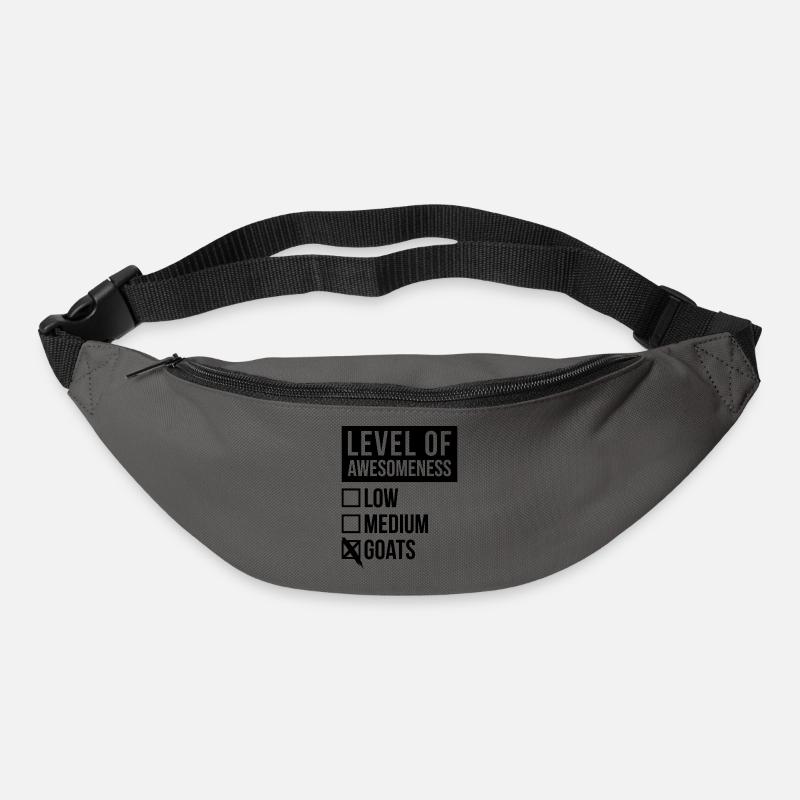 Ziege - Gürteltasche - Graphite