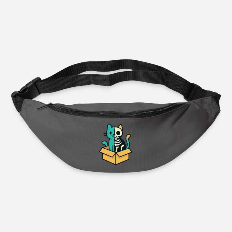 Schrödinger's Katze - Physik Design - Gürteltasche - Graphite