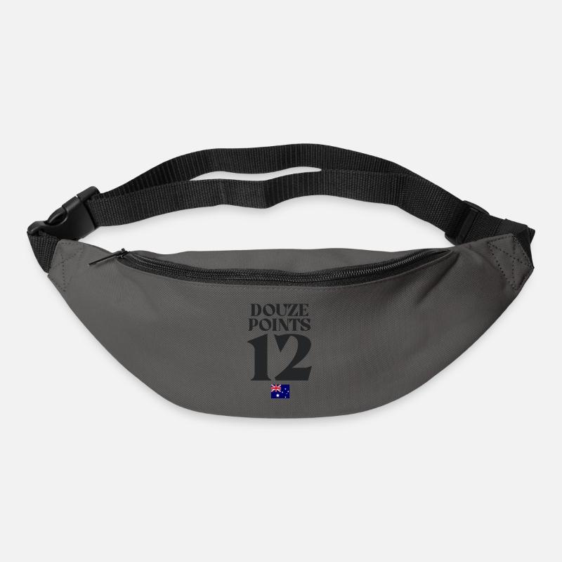 Douze Points Australie Eurovision - Sac banane - gris graphite