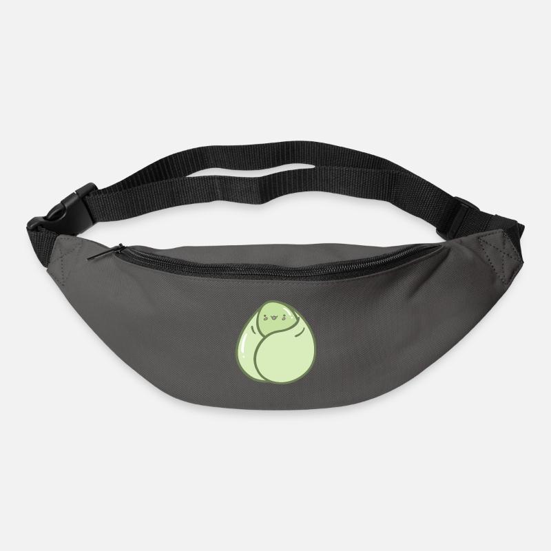 Süße kuschelige Bohne - Gürteltasche - Graphite