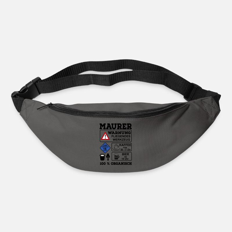Bricklayer - Bum bag - graphite grey