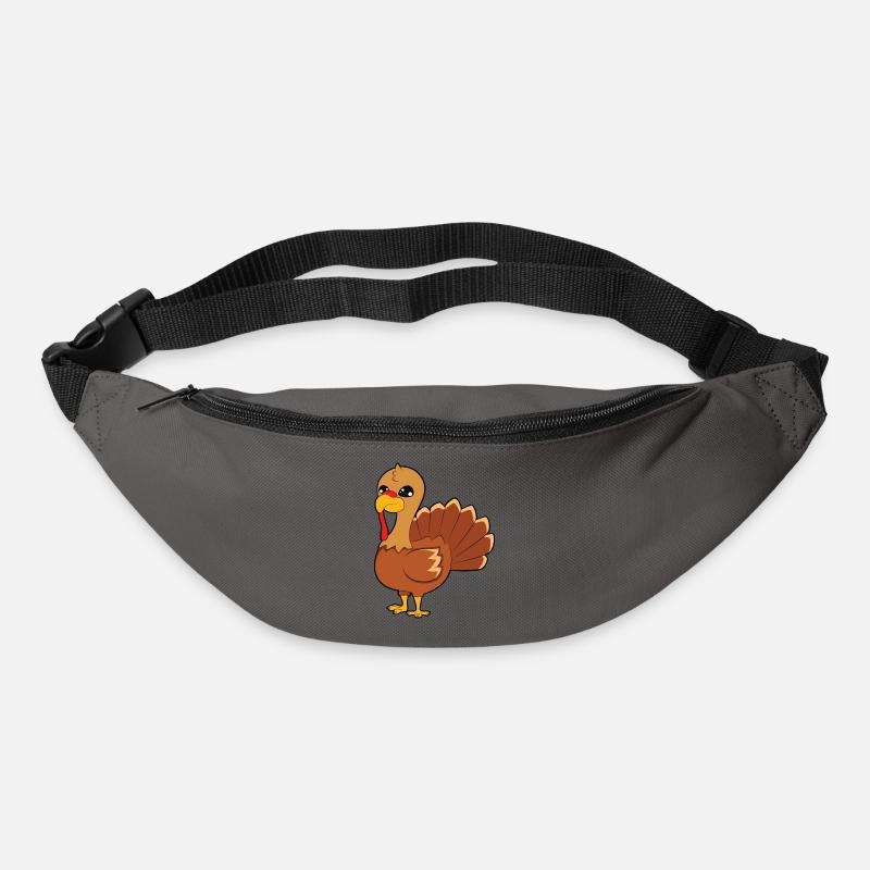Dinde - Sac banane - gris graphite