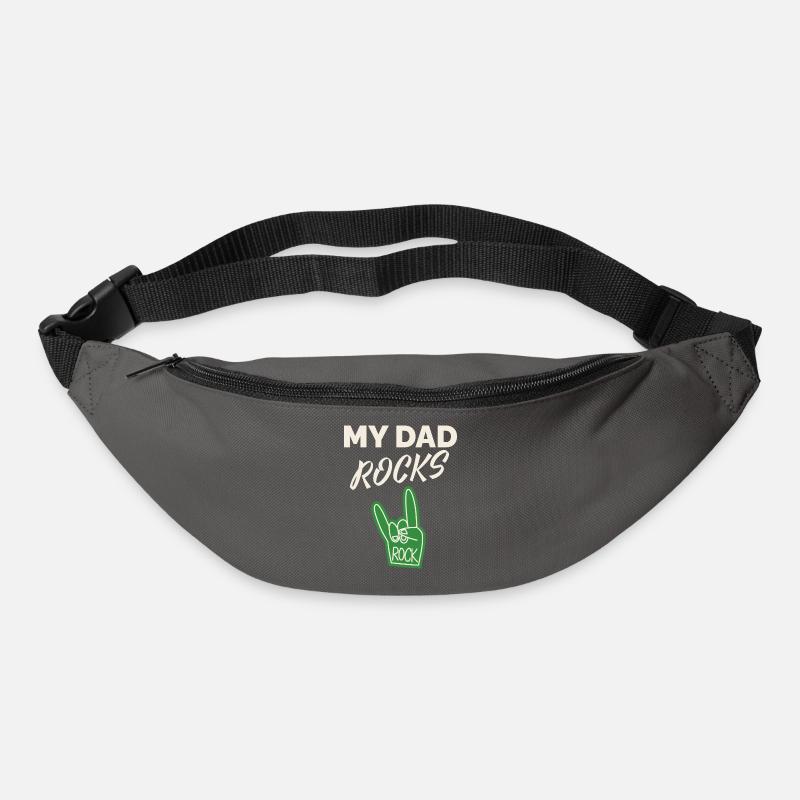 Dad Rockt - Gürteltasche - Graphite