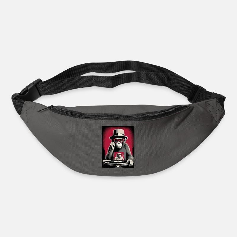 Monkey DJ - Bum bag - graphite grey