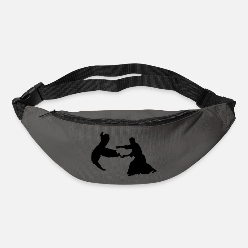 Aikido-Wurf - Gürteltasche - Graphite