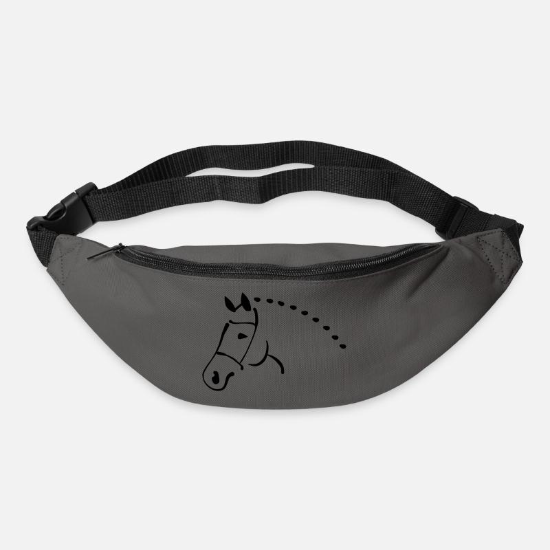 Pferd - Gürteltasche - Graphite