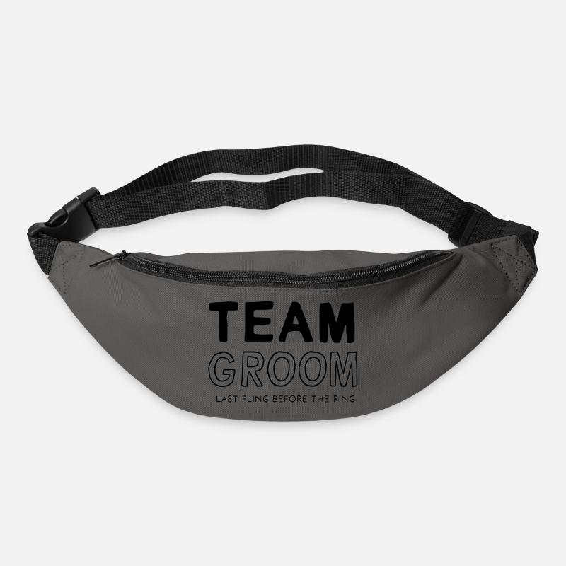 Team Groom - Bum bag - graphite grey