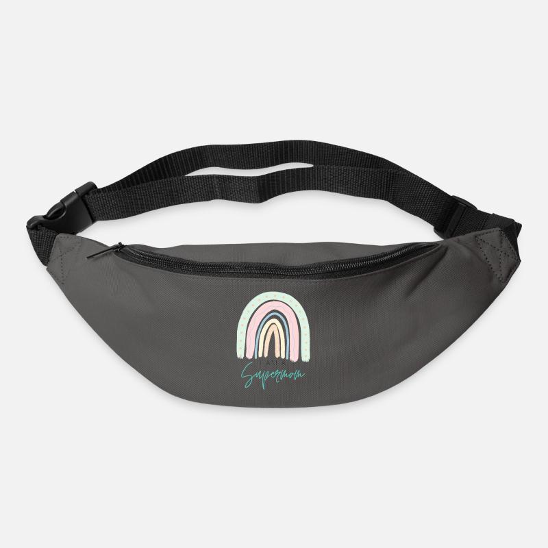 I Am A Supermom - Gürteltasche - Graphite