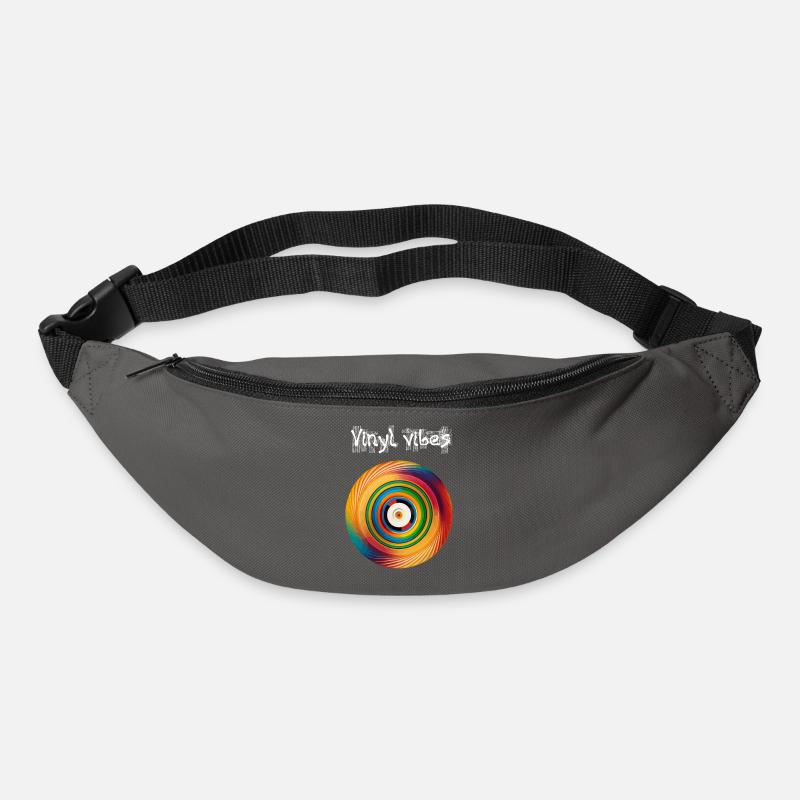 Vinyl-Vibes - Gürteltasche - Graphite