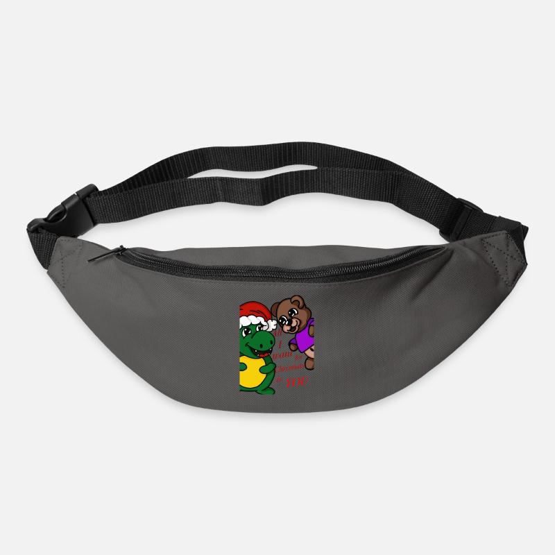 Weihnachtswunsch - Gürteltasche - Graphite