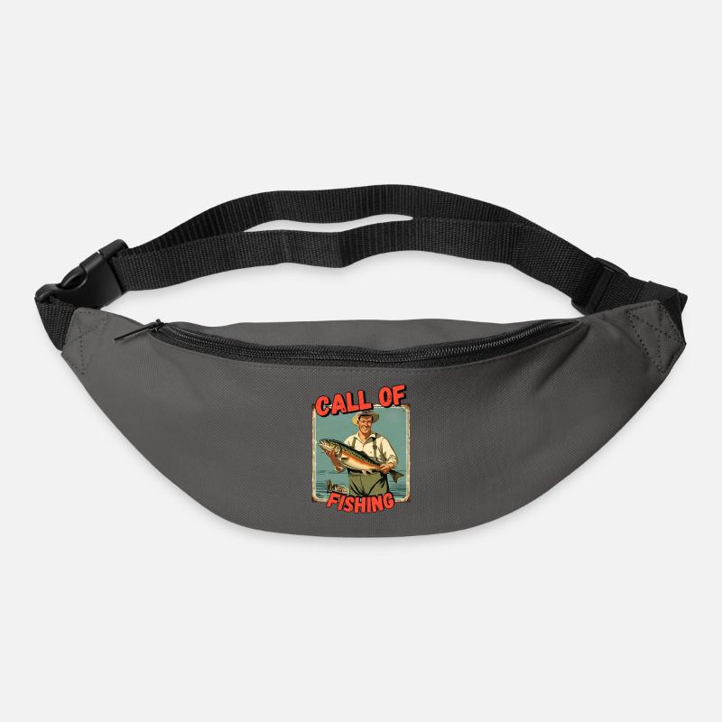 appel de la pêche 3 - Sac banane - gris graphite