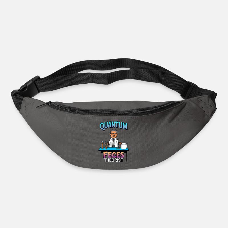 Quanten Fäkalien Theoretiker - Gürteltasche - Graphite