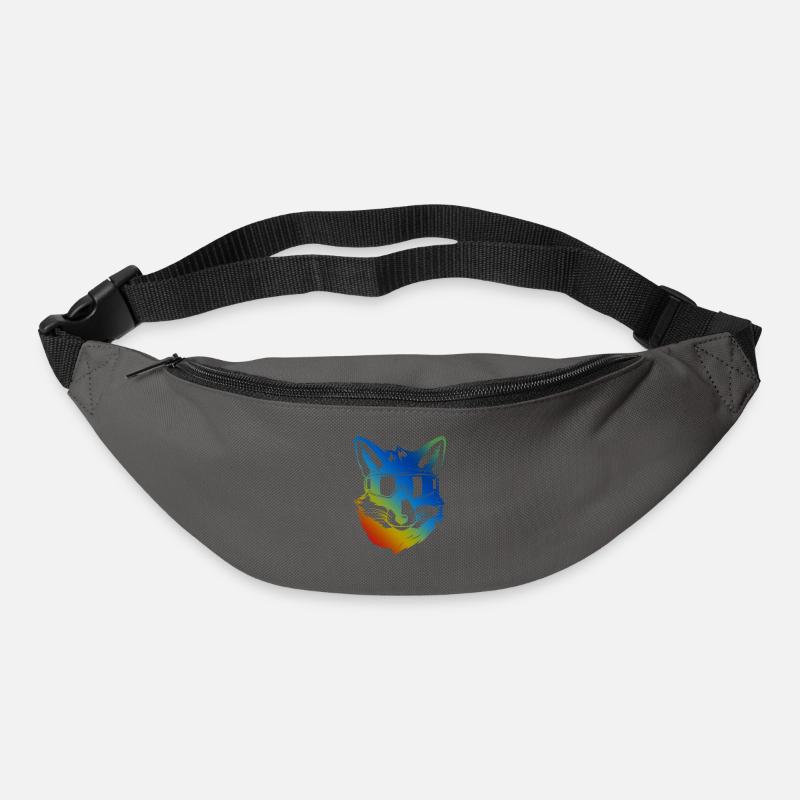 Ski Fuchs Bunt - Gürteltasche - Graphite