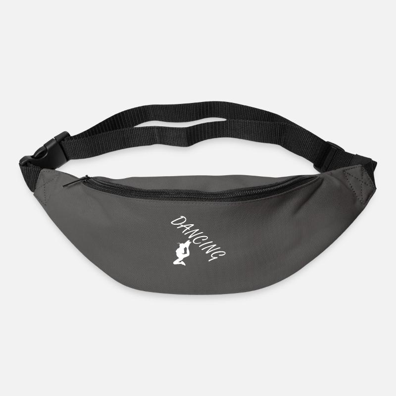 Danse Musique de danse - Sac banane - gris graphite