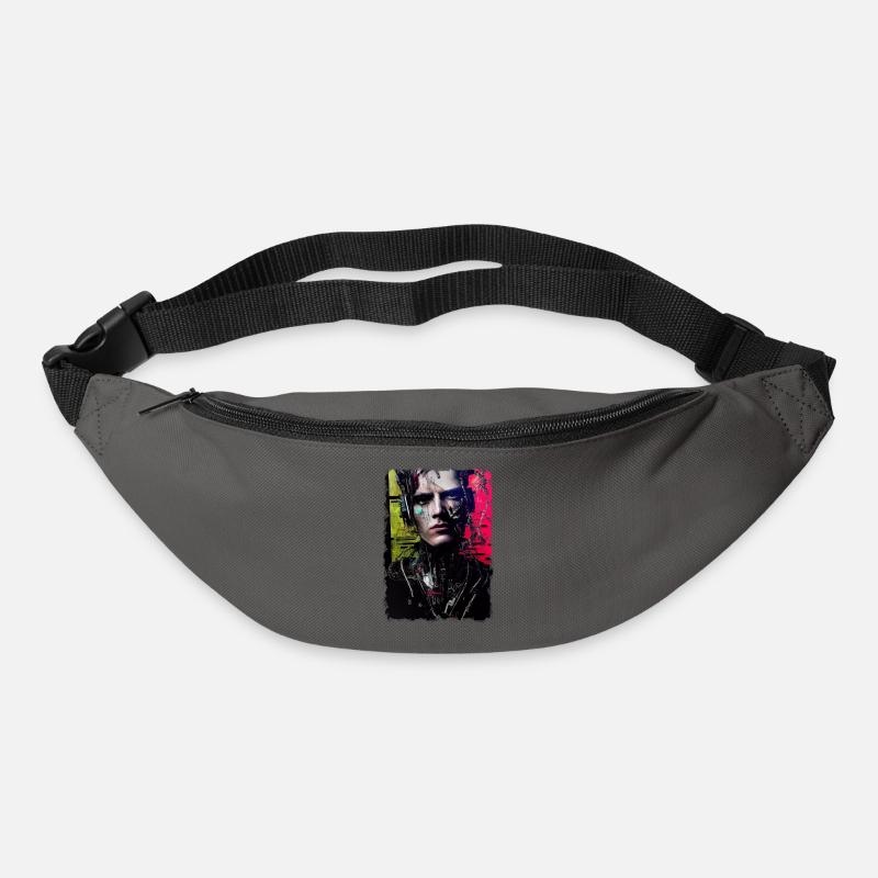 Futurpunk - Sac banane - gris graphite