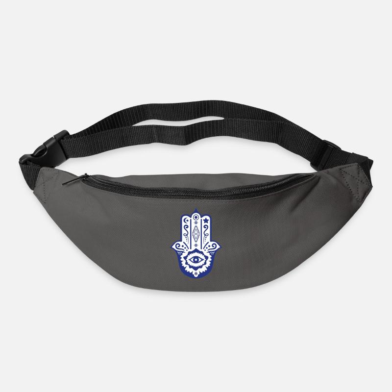 Main de Fatma par Helfspawn - Sac banane - gris graphite