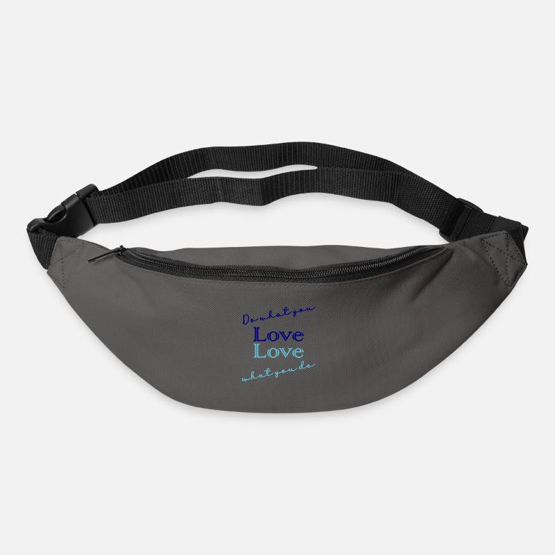 CITATION,CITATIONS,MESSAGE, MESSAGE,HUMOUR - Sac banane - gris graphite