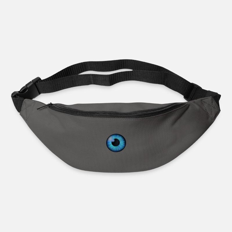 Irisauge der Tiefe - Gürteltasche - Graphite